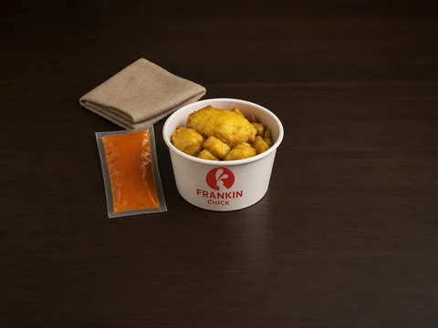 สะโพกไก่ซูวีรสสะเต๊ะ เนื้อนุ่มชุ่มฉ่ำ โปรตีนสูง อาหารคลีนพร้อมทานจาก Frankin Chick